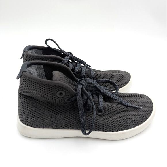 Allbirds Tree Topper High Top Sneaker Shoes Women's Black Size US6 EU35 - Picture 3 of 12